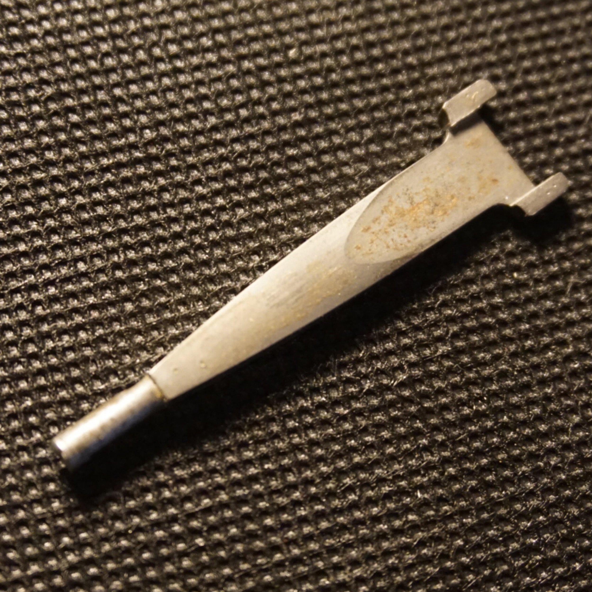 Brannen X oboe shaper tip to make Gouged shaped and folded oboe cane, ready to be made into the best oboe reeds