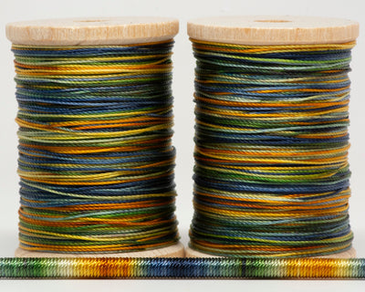 Druk, hand-dyed bassoon and oboe reed thread. FF Nylon- 100 Yds