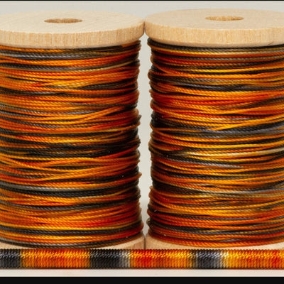 Halloween, hand-dyed bassoon and oboe reed thread, Nylon- 100 Yds