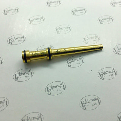 Chiarugi metal oboe staple, "E" style. Ready to be made into your best oboe reed