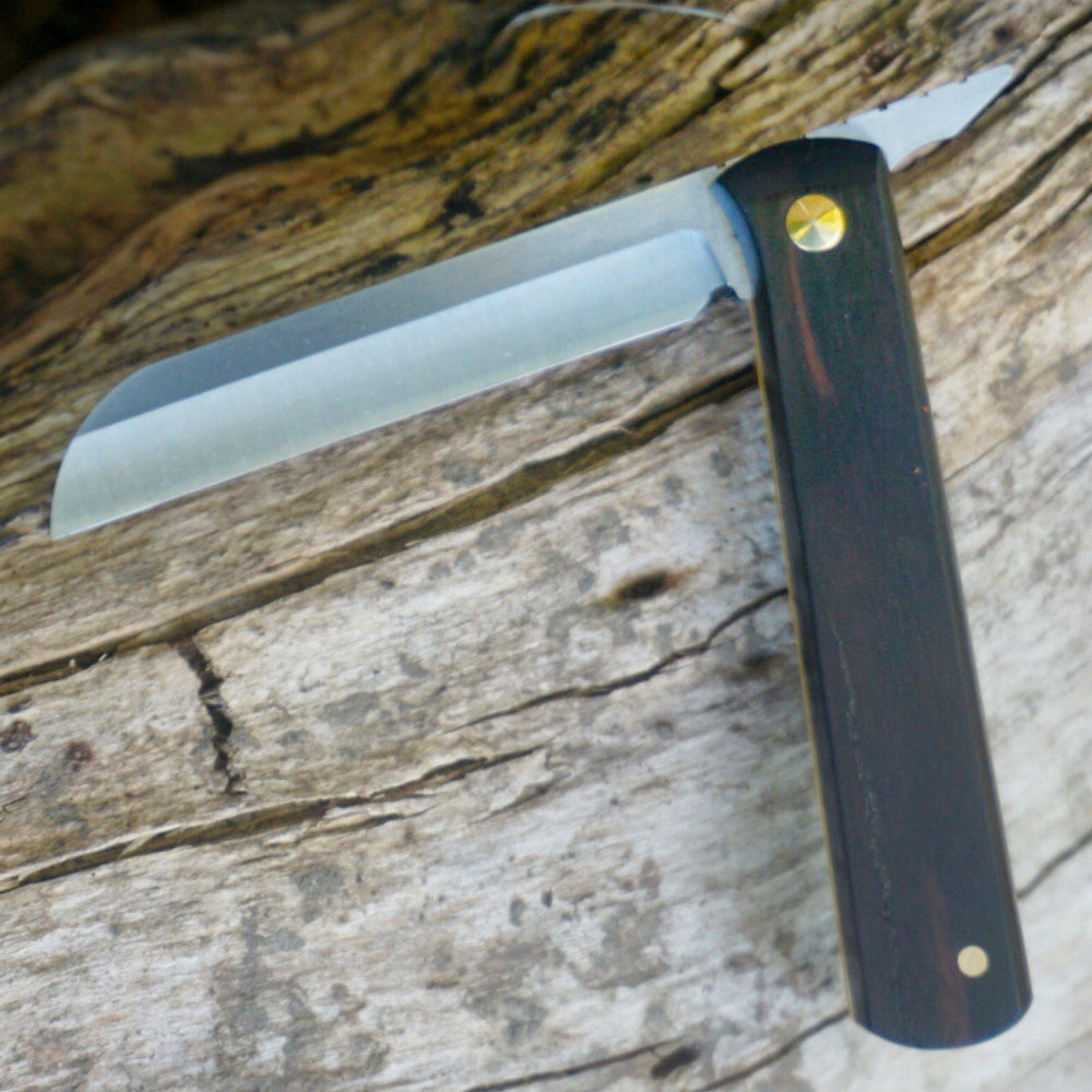 Folding Ceramic Reed Knife — Crook and Staple