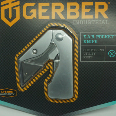 gerber folding utility knife, great for clipping the tips of oboe reeds and bassoon reeds