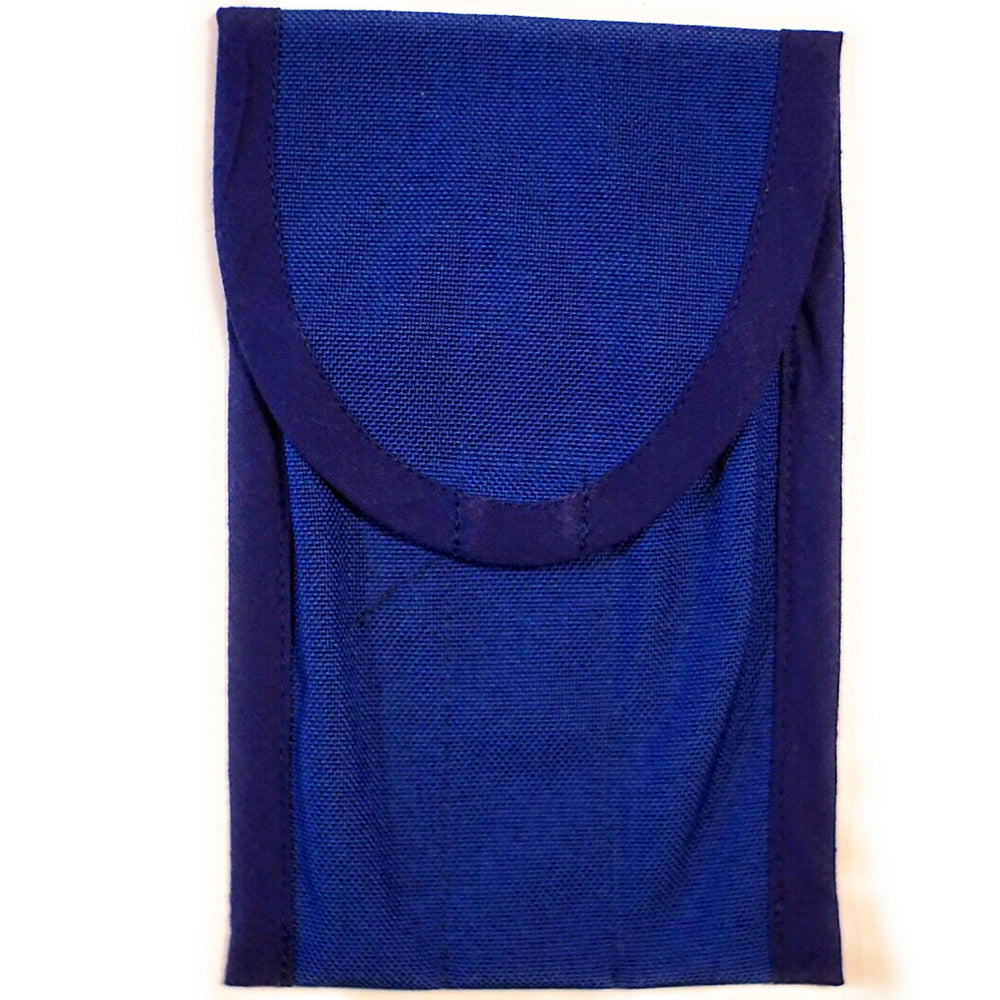 blue double reed tool pouch, holds your oboe and bassoon reed making tools