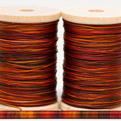 Pumpkin Patch, hand-dyed bassoon and oboe reed thread. FF Nylon- 100 Yds
