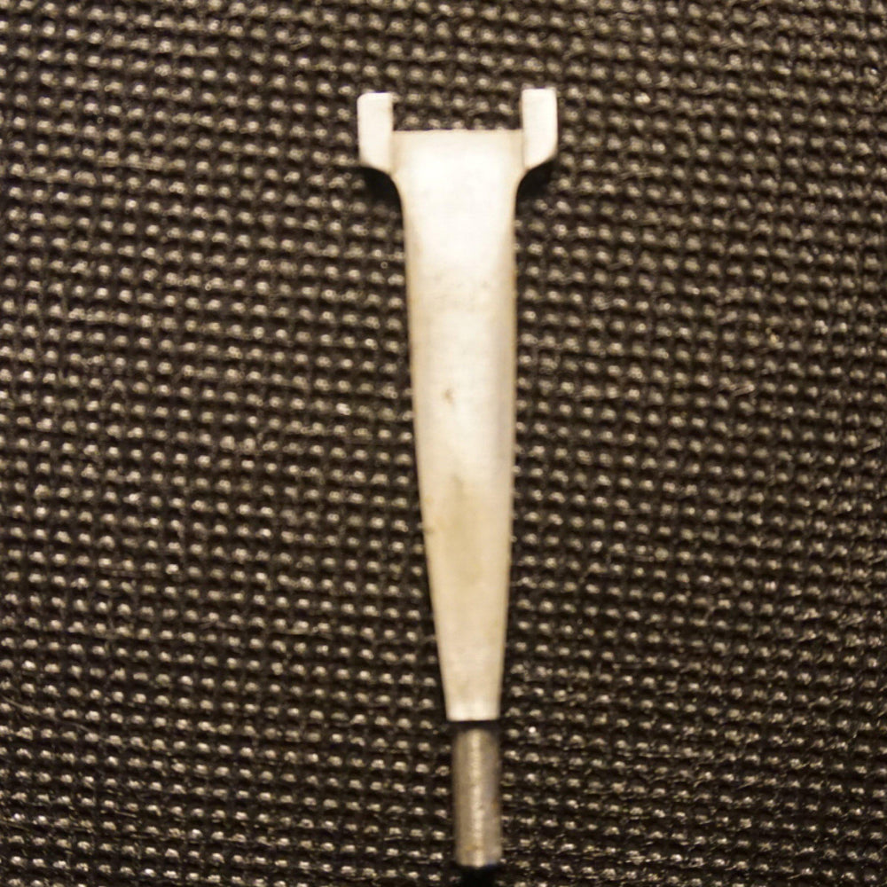 Pfeiffer Mack oboe shaper tip to make Gouged shaped and folded oboe cane, ready to be made into the best oboe reeds