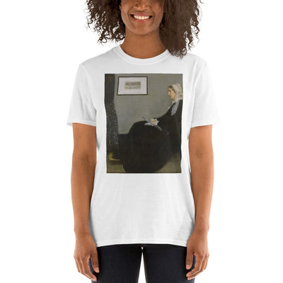 Whistler's Mother with oboe Short-Sleeve Unisex T-Shirt