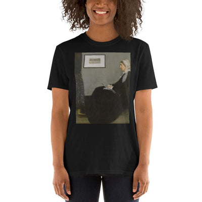 Whistler's Mother with oboe Short-Sleeve Unisex T-Shirt